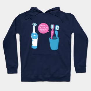 Toothbrush Fall In Electric Love Hoodie